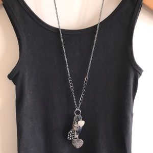 Guess | long charm necklace